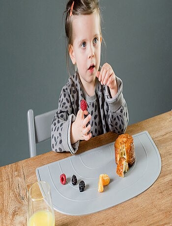 Set de table arc-en-ciel en silicone