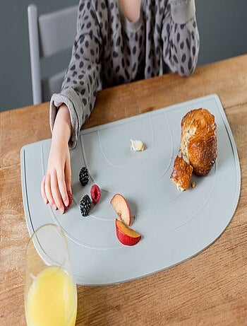 Set de table arc-en-ciel en silicone