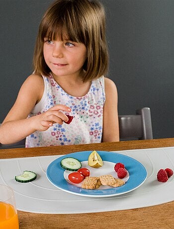 Set de table arc-en-ciel en silicone