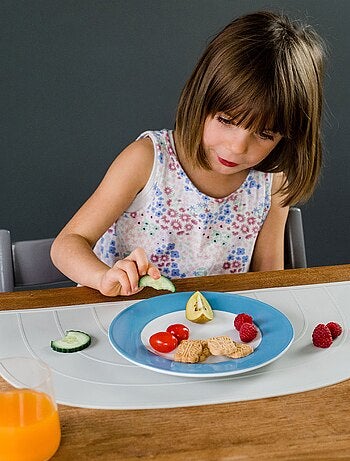 Set de table arc-en-ciel en silicone