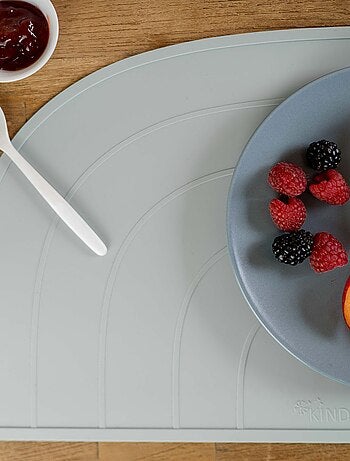 Set de table arc-en-ciel en silicone