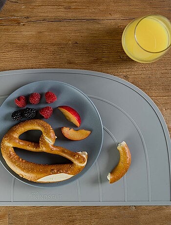 Set de table arc-en-ciel en silicone