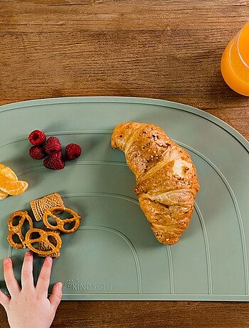 Set de table arc-en-ciel en silicone