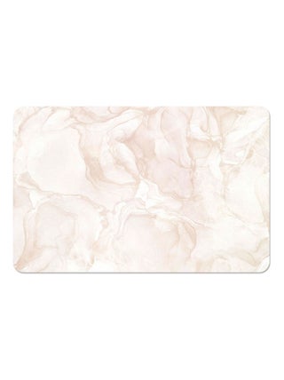 Set de table aspect marbre beige