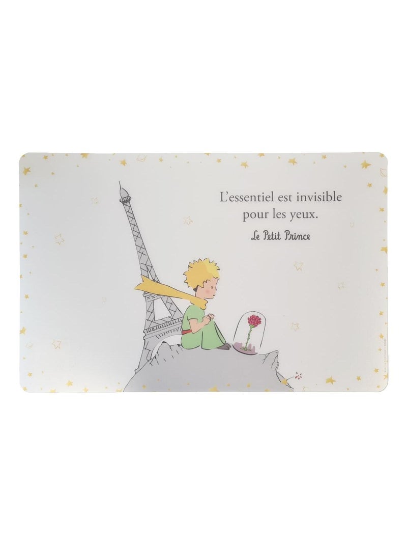 Set de table blanc le petit prince de St Exupéry 43 cm Blanc - Kiabi