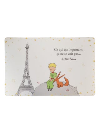 Set de table blanc le petit prince de St Exupéry 43 cm