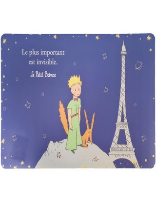 Set de table bleu le petit prince de St Exupéry 43 cm