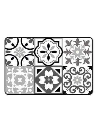 Set de table carreaux de ciment gris