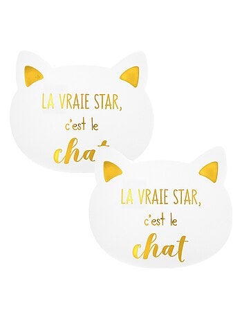 Set de table CHAT lot de 2