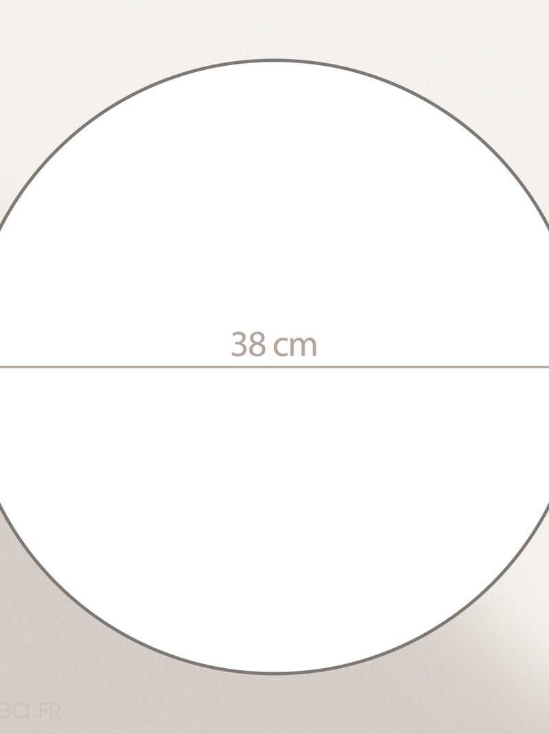 Set de table CIRCULO Beige - Kiabi