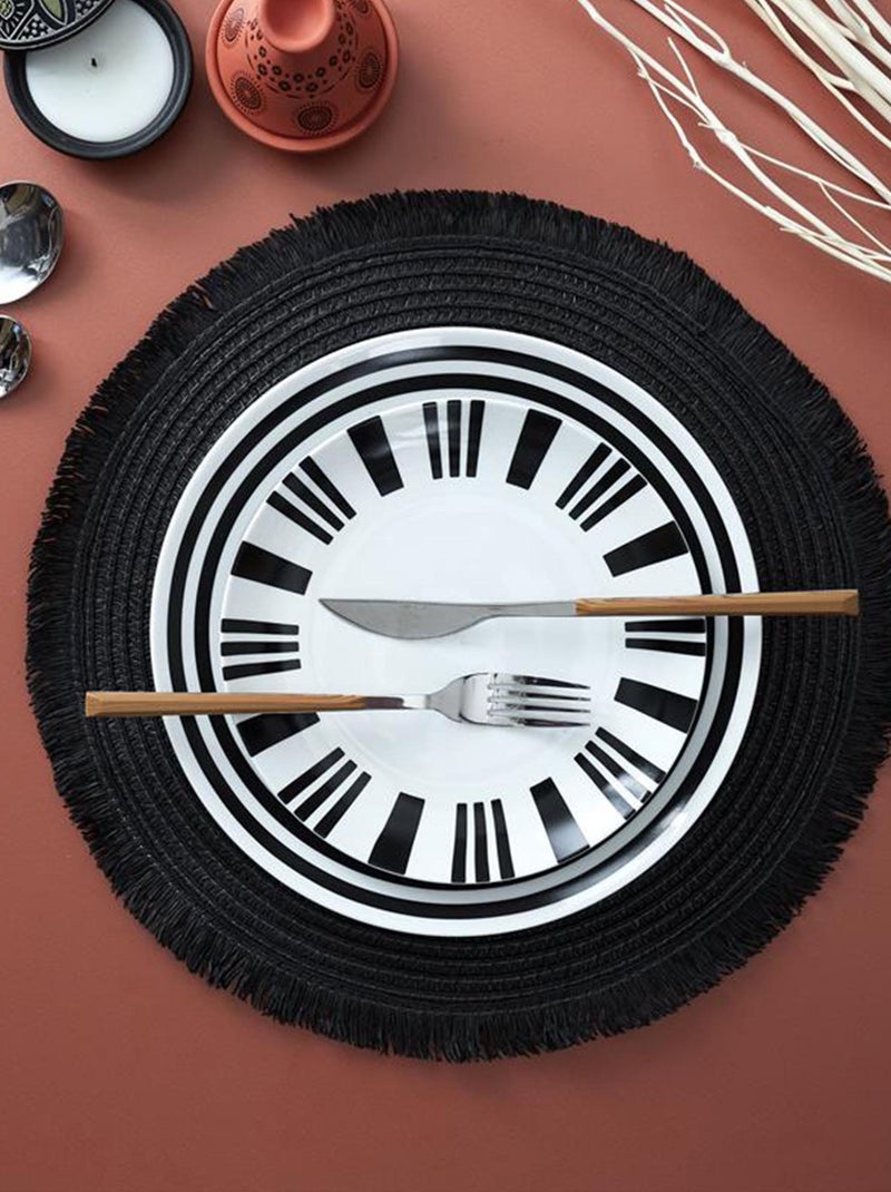 Set de table CIRCULO Noir Noir - Kiabi