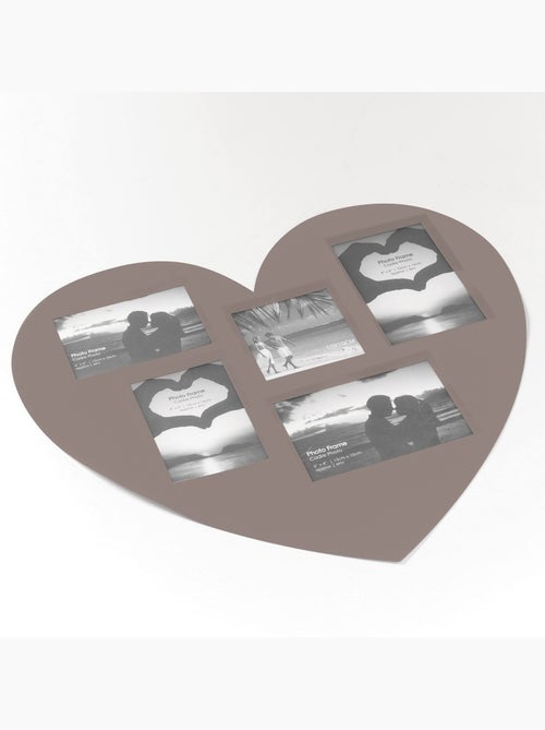 Set de table Colllection Cadre photos Coeur - Kiabi