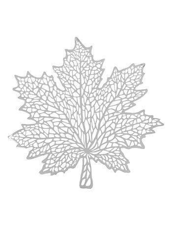 Set de table de Noël design Feuille érable