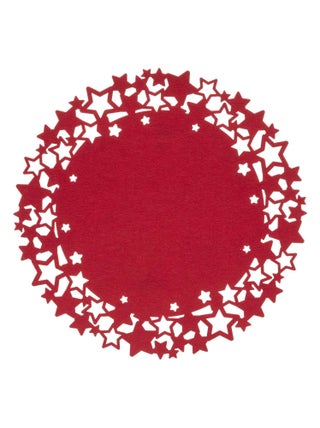 Set de table de Noël étoiles