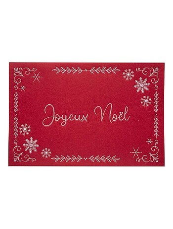 Set de table de Noël