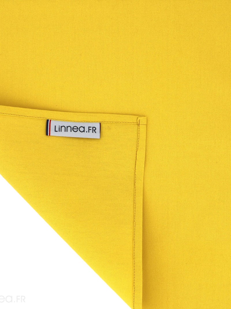 Set de table DIABOLO traité téflon Jaune moutarde - Kiabi