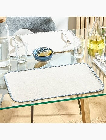 Set de table effet lin sandrine