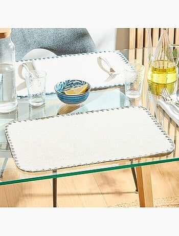 Set de table effet lin sandrine