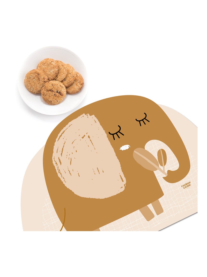 Set de table Éléphant Isidore Multicolore - Kiabi