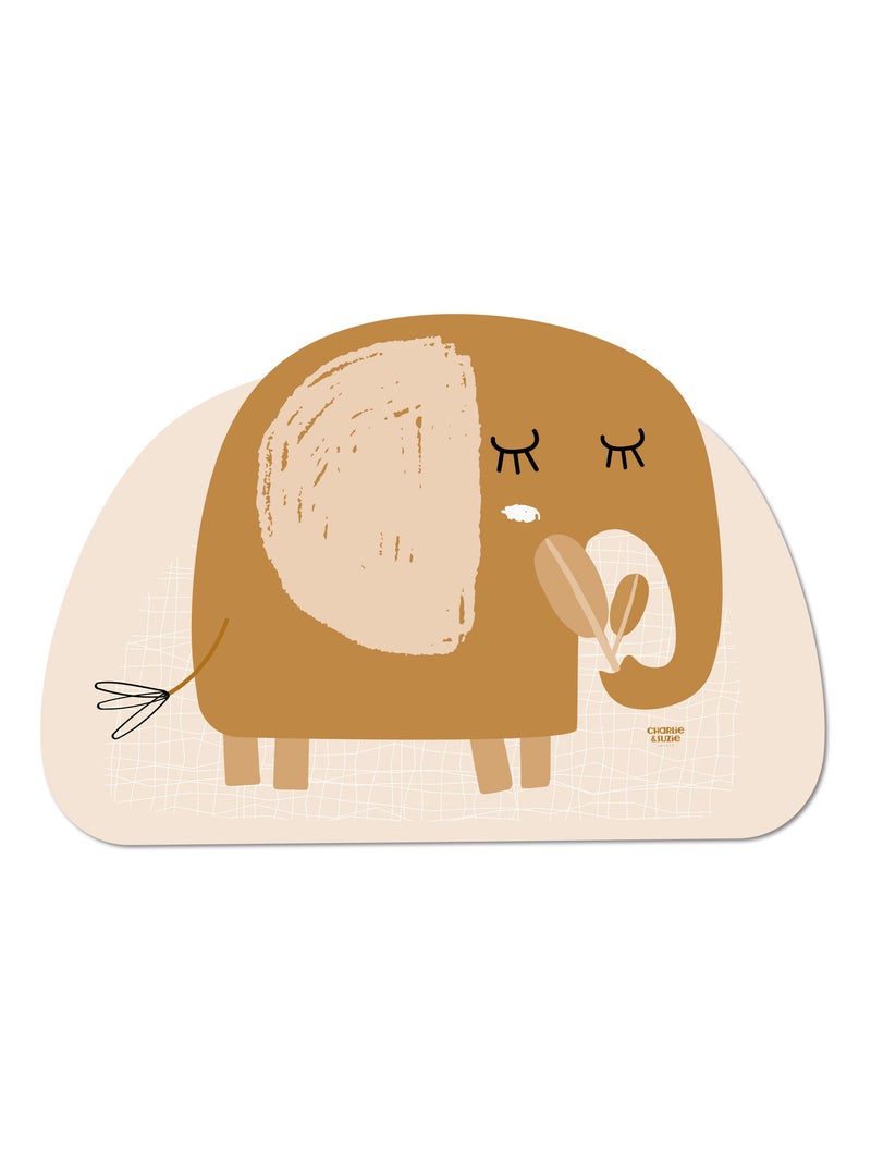 Set de table Éléphant Isidore Multicolore - Kiabi
