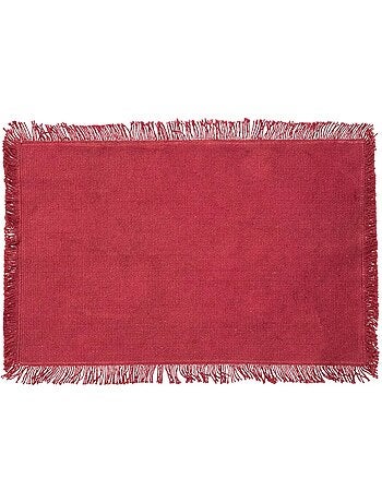 Set de table en coton 30 x 45 cm Mahas gris