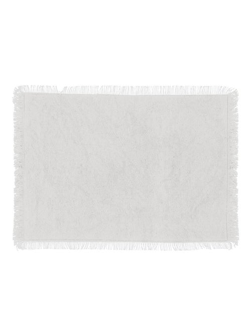 Set de table en coton 30 x 45 cm Mahas jaune - Kiabi