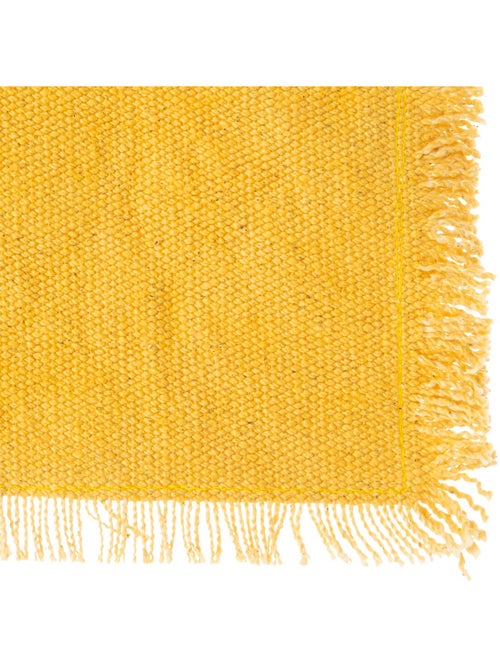 Set de table en coton 30 x 45 cm Mahas jaune - Kiabi