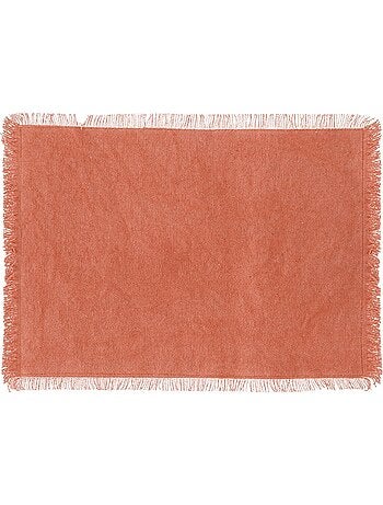 Set de table en coton 30 x 45 cm Mahas gris