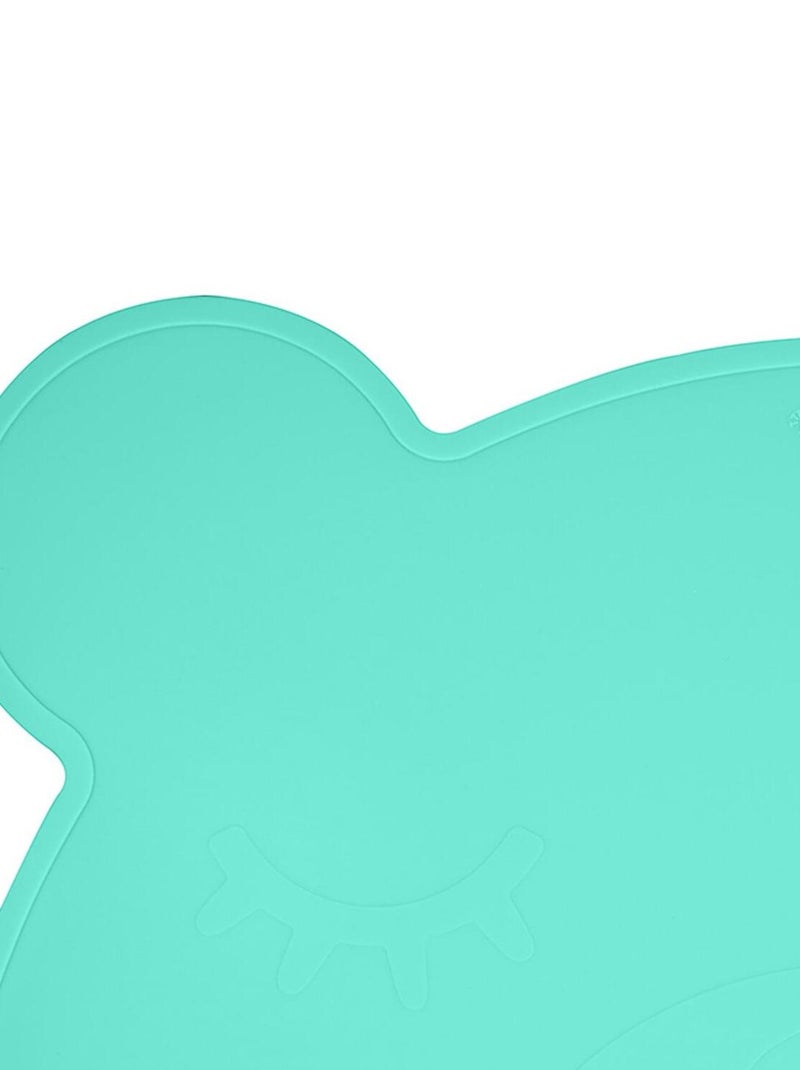 Set de table en forme d’ours en silicone Bleu turquoise - Kiabi