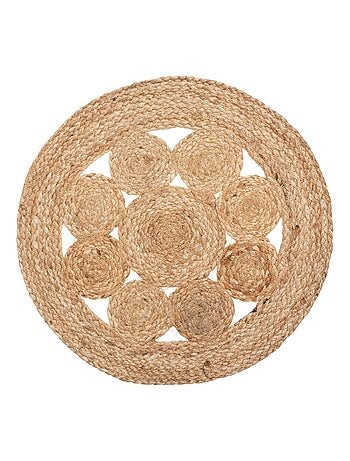 Set de table en jute ajourée D38