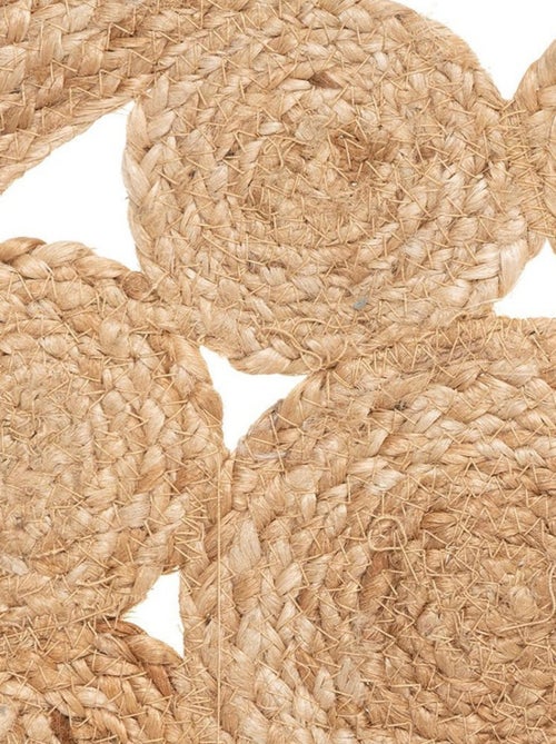 Set de table en jute ajourée D38 - Kiabi Set de table en jute ajourée D38 - Kiabi