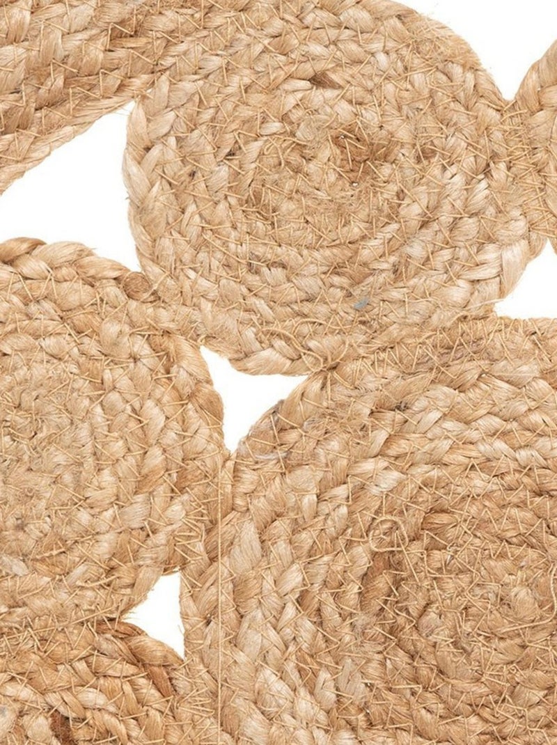 Set de table en jute ajourée D38 Beige - Kiabi