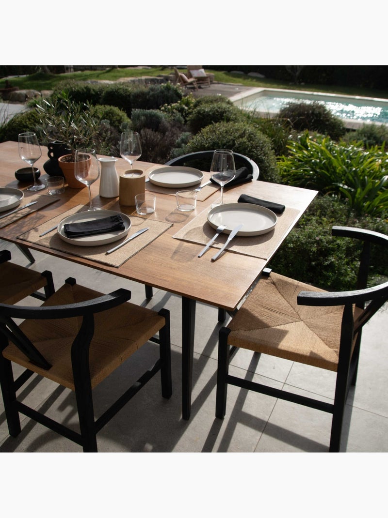 Set de table en jute enduite Beige clair - Kiabi