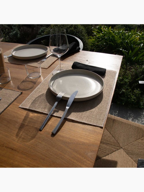 Set de table en jute enduite - Kiabi Set de table en jute enduite - Kiabi