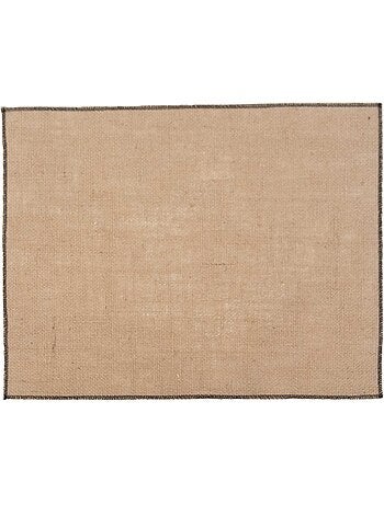 Set de table en jute enduite