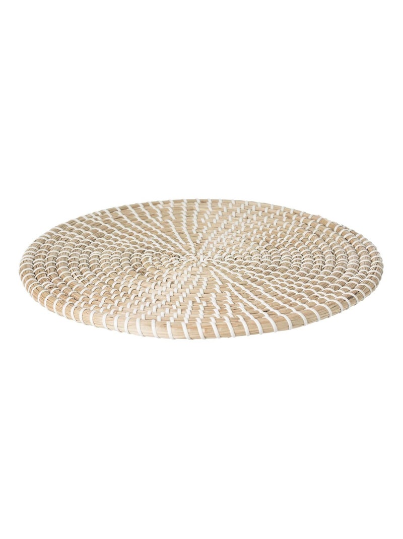 Set de table en osier vannerie Mood Blanc - Kiabi
