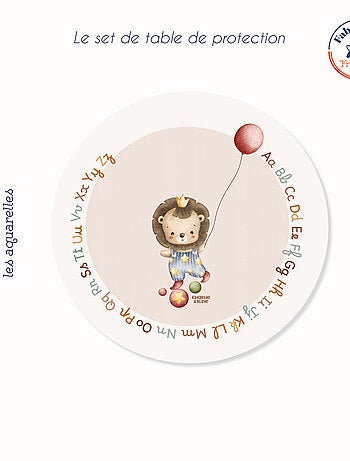 Set de table En Piste Lion
