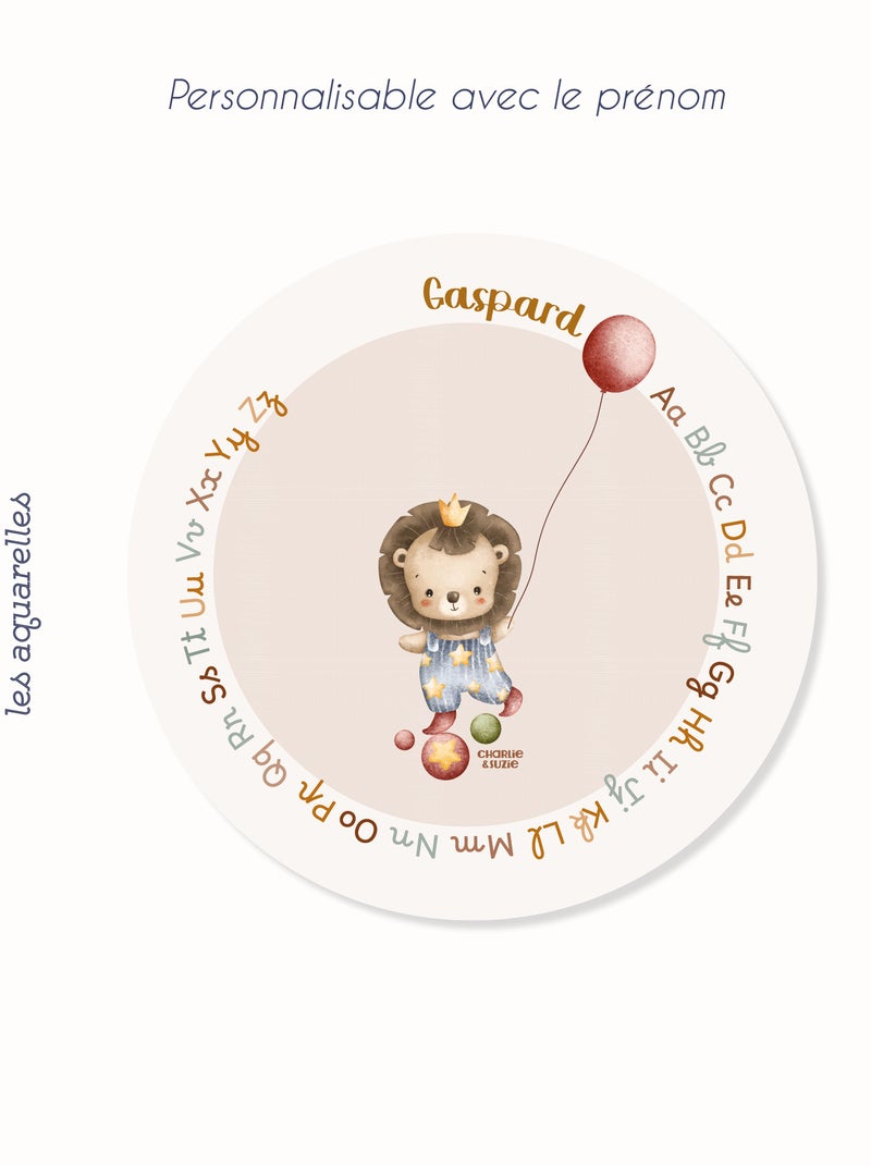Set de table En Piste  Lion Multicolore - Kiabi