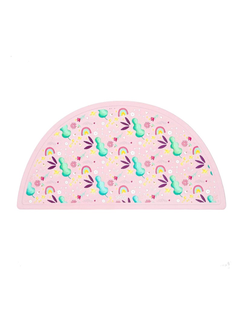 Set de table en silicone, Animaux Sassi Junior Rose - Kiabi