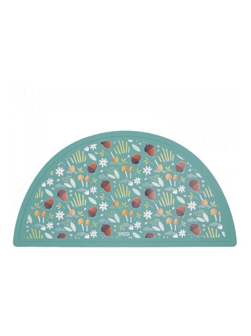 Set de table en silicone, Animaux Sassi Junior Vert émeraude - Kiabi