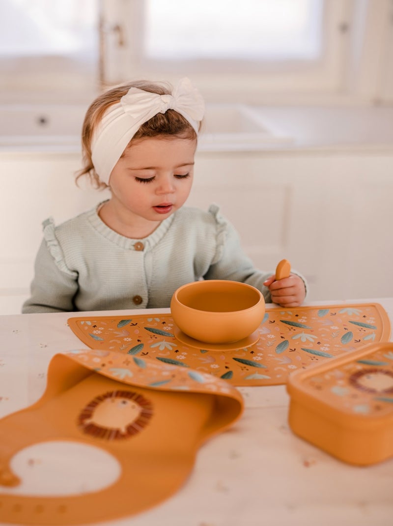 Set de table en silicone Chewy l'éléphant Bleu - Kiabi
