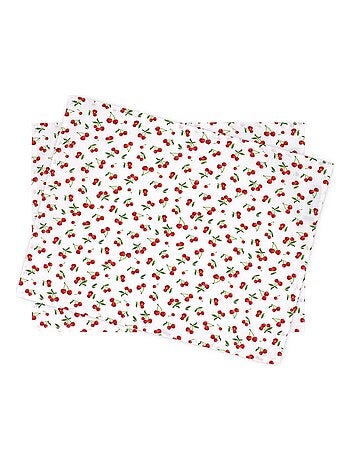 Set de table enduit CERISES