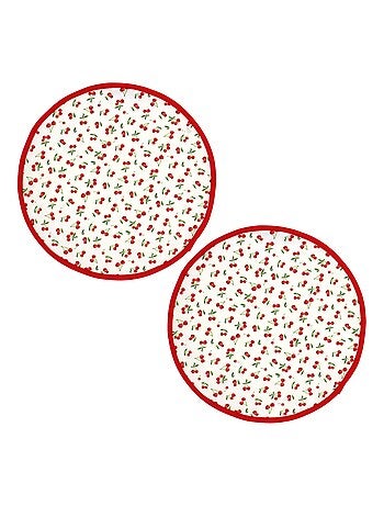 Set de table enduit CERISES