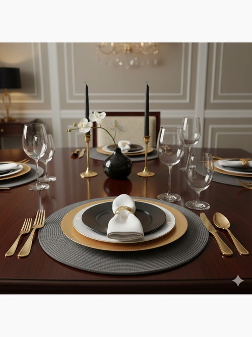 Set de table façon tressé - Kiabi