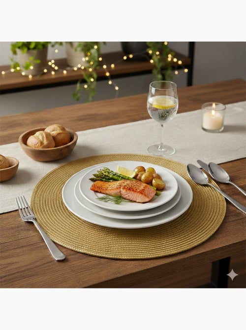 Set de table façon tressé - Kiabi