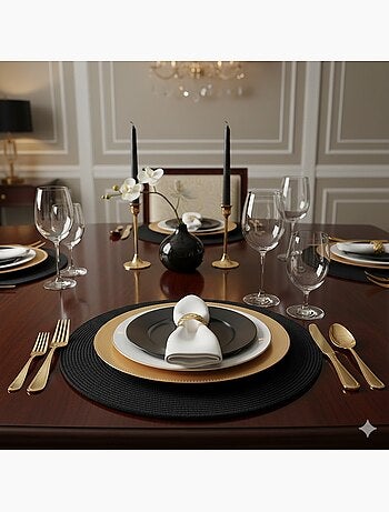 Set de table façon tressé
