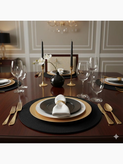 Set de table façon tressé - Kiabi