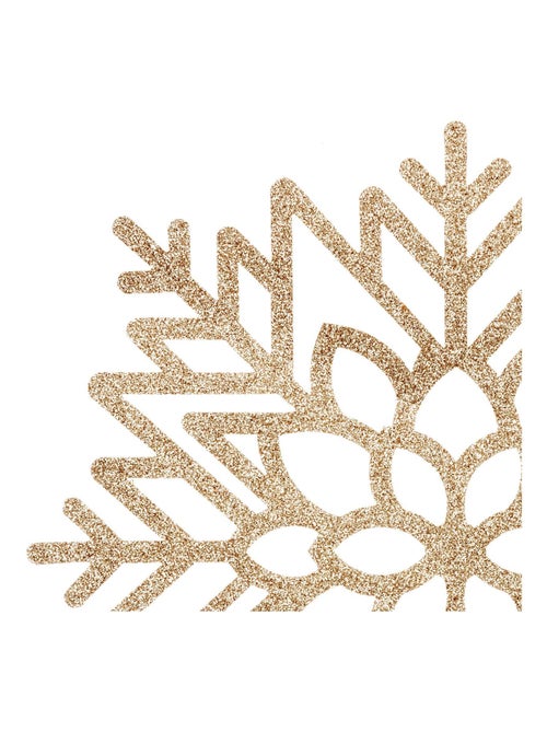 Set de table flocon pailleté - Kiabi