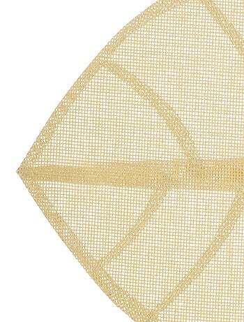 Set de table forme feuille