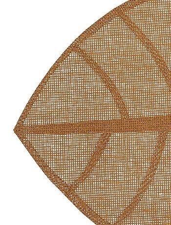 Set de table forme feuille